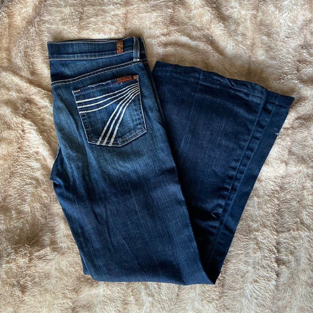 7 for all mankind Dojo Flares